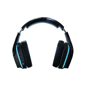 Logitech G935 Wireless 7.1 Surround Sound LIGHTSYNC Gaming Headset Black Edition, RGB Lighting Effects, Wireless Audio Connectivity, Premium Gaming Headphones