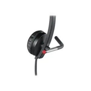 Logitech H650e Mono Noise Cancelling USB Wired Headset, Professional Business Audio Design, Inline Control Functionality, Enterprise Communication Headset
