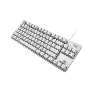 Logitech K835 TKL Mechanical Keyboard Graphite Edition, Blue Mechanical Switches, Tenkeyless Layout Design, Wired USB Connectivity, Professional Typing Keyboard