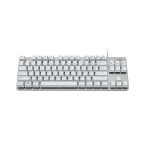 Logitech K835 TKL Mechanical Keyboard Graphite Edition, Blue Mechanical Switches, Tenkeyless Layout Design, Wired USB Connectivity, Professional Typing Keyboard