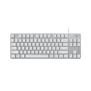Logitech K835 TKL Mechanical Keyboard Graphite Edition, Blue Mechanical Switches, Tenkeyless Layout Design, Wired USB Connectivity, Professional Typing Keyboard