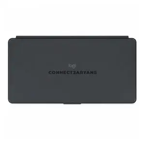 Logitech Keys-To-Go 2 Universal Ultra-Portable Bluetooth Wireless Keyboard, 3-Device Easy-Switch, Low-Profile Scissor Keys, Built-In Protective Cover & Multi-OS Compatibility