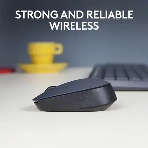 Logitech M171 Wireless Optical Mouse, 2.4GHz Wireless Connectivity, USB Nano Receiver Included, Compact Everyday Productivity Mouse