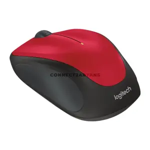 Logitech M235 Wireless Optical Mouse, 1000 DPI Smooth Optical Tracking, 2.4GHz USB Wireless Connection, 10m Range, 3-Button Ambidextrous Design, Line-by-Line Scrolling & 12-Month Battery Life