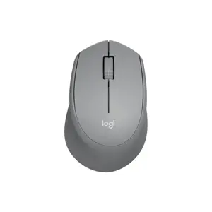 Logitech M330 Silent Plus Wireless Mouse, SilentTouch Technology, Advanced Optical Tracking 1000 DPI Sensor, 2.4GHz USB Nano Receiver, Right-Hand Ergonomic Design, 18-Month Battery Life