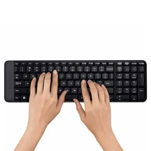 Logitech MK220 Wireless Keyboard and Mouse Combo, Space-Saving Compact Design, 2.4GHz Wireless Connectivity, Productivity Office Peripheral Set