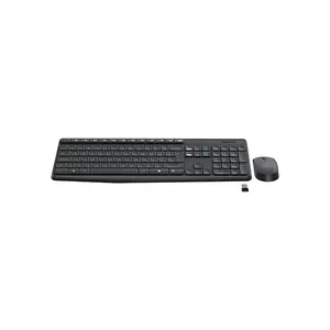 Logitech MK235 Wireless Keyboard and Mouse Combo, Full-Size Layout Design, Durable 2.4GHz Wireless Connectivity, Productivity Office Peripheral Set