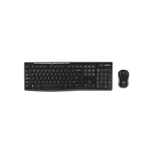 Logitech MK270 Wireless Keyboard and Mouse Combo, 2.4GHz USB Receiver Connectivity, Compact Office Design, Reliable Wireless Productivity Peripheral Set