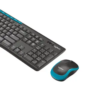 Logitech MK275 Wireless Keyboard and Mouse Combo, Full-Size Layout Design, 2.4GHz Wireless Connectivity, Productivity Office Peripheral Set