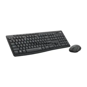 Logitech MK295 Silent Wireless Keyboard & Mouse Combo, SilentTouch Technology with Over 90% Less Noise, Full-Size Keyboard with Numpad & 8 Shortcut Keys, 2.4GHz Wireless USB Receiver, 10m Range, Spill-Resistant Design