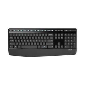 Logitech MK346P Wireless Keyboard and Mouse Combo, 2.4GHz USB Receiver Connectivity, Full-Size Office Layout, Wireless Productivity Peripheral Set