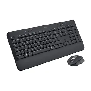 Logitech MK650 Bluetooth Full-Size Keyboard and Mouse Combo, Multi-Device Wireless Connectivity, Productivity-Focused Design, Professional Office Peripheral Set