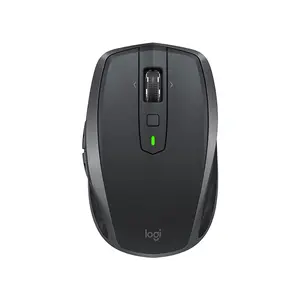 Logitech MX Anywhere 2S Wireless Mouse, Bluetooth + USB Receiver, 4000 DPI, Darkfield Tracking, Rechargeable