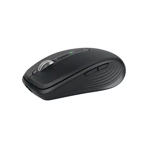 Logitech MX Anywhere 3S Wireless Mouse Graphite Edition, 8000 DPI Darkfield Sensor, Quiet Click Technology, Compact Multi-Device Bluetooth Productivity Mouse