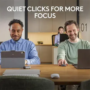 Logitech MX Anywhere 3S Wireless Mouse White Edition, 8000 DPI Darkfield Sensor, Quiet Click Technology, Compact Multi-Device Bluetooth Productivity Mouse