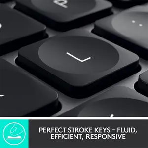 Logitech MX Keys S Advanced Wireless Keyboard Graphite Edition, Smart Illumination Backlighting, Multi-Device Connectivity, Premium Productivity Keyboard