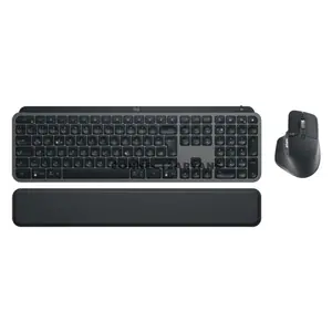 Logitech MX Keys Combo for Business Gen 2 Wireless Keyboard & Mouse Combo, MX Keys for Business + MX Master 3S for Business, Logi Bolt / Bluetooth, 8000 DPI Darkfield Sensor, MagSpeed Scroll Wheel, USB-C Rechargeable