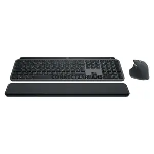 Logitech MX Keys Combo for Business Gen 2 Wireless Keyboard & Mouse Combo, MX Keys for Business + MX Master 3S for Business, Logi Bolt / Bluetooth, 8000 DPI Darkfield Sensor, MagSpeed Scroll Wheel, USB-C Rechargeable