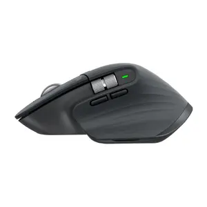 Logitech MX Master 3S Wireless Mouse Graphite Edition, 8000 DPI Darkfield Sensor, Quiet Click Technology, Multi-Device Bluetooth Connectivity, Advanced Productivity Mouse