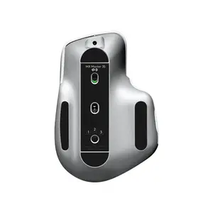 Logitech MX Master 3S Wireless Mouse White Edition, 8000 DPI Darkfield Sensor, Quiet Click Technology, Multi-Device Bluetooth Connectivity, Advanced Productivity and Creative Workflow Mouse