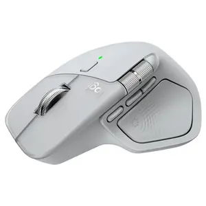 Logitech MX Master 4 Advanced Wireless Performance Mouse, Darkfield 8000 DPI Sensor, MagSpeed Scroll Wheel, Quiet Clicks, Haptic Actions Ring, Bluetooth & Logi Bolt Connectivity