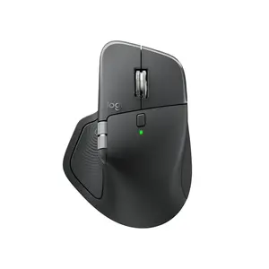 Logitech MX Master 4 Advanced Wireless Performance Mouse, Darkfield 8000 DPI Sensor, MagSpeed Scroll Wheel, Quiet Clicks, Haptic Actions Ring, Bluetooth & Logi Bolt Connectivity