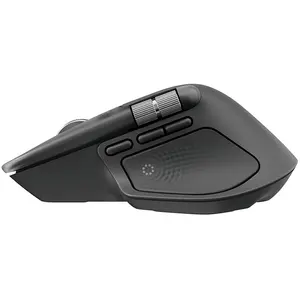 Logitech MX Master 4 Advanced Wireless Performance Mouse, Darkfield 8000 DPI Sensor, MagSpeed Scroll Wheel, Quiet Clicks, Haptic Actions Ring, Bluetooth & Logi Bolt Connectivity