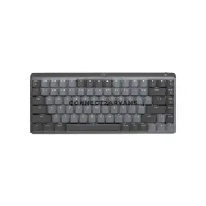 Logitech MX Mechanical Mini Wireless Illuminated Performance Keyboard with Low-Profile Mechanical Switches, Smart Backlighting, Easy-Switch Multi-Device Connectivity, Bluetooth Low Energy & Logi Bolt USB Receiver for Windows, macOS, Linux, ChromeOS, 