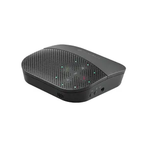 Logitech P710e Bluetooth Mobile Speakerphone, Portable Wireless Conference Audio System, Integrated Device Stand Design, Professional Business Communication Speaker