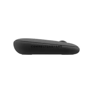 Logitech Pebble Mouse 2 M350s Tonal Graphite Slim Wireless Bluetooth Mouse, Silent Touch Technology, Easy-Switch for 3 Devices, Customizable Middle Button, Compact Lightweight Design, 910-006988