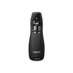 Logitech R400 Laser Presentation Remote with Red Laser Pointer, Wireless Presentation Clicker, Slide Control Design, Professional Meeting and Conference Remote