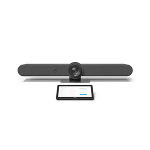 Logitech Rally Bar All-in-One Ultra-HD Conference Camera, AI Powered Video Collaboration System with Integrated Speakers & Microphones