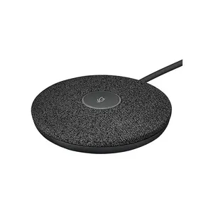 Logitech Rally Mic Pod Expandable Conference Microphone, Premium Meeting Room Audio Expansion Solution, Crystal Clear Voice Pickup, Professional Conferencing Microphone
