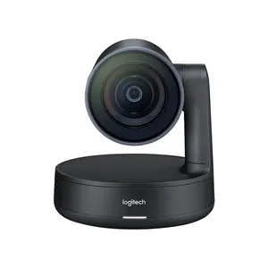 Logitech Rally Plus Ultra-HD Conference Camera System, Professional Video Conferencing Solution with Speakers & Mic Pods