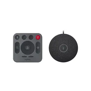 Logitech Rally Plus Ultra-HD Conference Camera System, Professional Video Conferencing Solution with Speakers & Mic Pods
