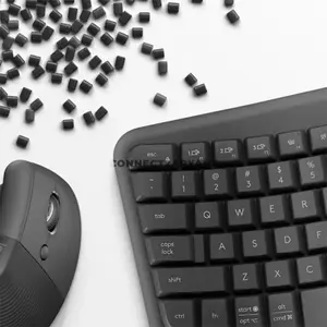 Logitech Wave Keys & Lift Ergonomic Wireless Keyboard and Vertical Mouse Combo with Bluetooth Low Energy, Logi Bolt USB Receiver, Easy-Switch Multi-Device Connectivity, Cushioned Palm Rest, SmartWheel Scrolling for Windows, macOS, ChromeOS, Linux, iP