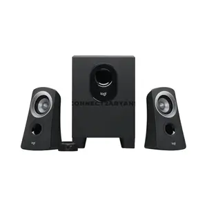 Logitech Z313 2.1 Speaker System with Subwoofer Black, 50W Peak / 25W RMS Output, 15W Subwoofer, Dual 5W Satellite Speakers, 3.5mm Audio Input, Wired Control Pod & Headphone Jack