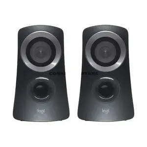 Logitech Z313 2.1 Speaker System with Subwoofer Black, 50W Peak / 25W RMS Output, 15W Subwoofer, Dual 5W Satellite Speakers, 3.5mm Audio Input, Wired Control Pod & Headphone Jack