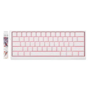 FGG MadLions MAD60 HE V2 Magnetic Gaming Keyboard White Edition, 60% Layout, 8000Hz Polling Rate, Rapid Trigger Technology, RGB Esports Gaming Keyboard