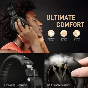 Maono MH700 Professional Monitoring Headphones, 50mm High-Resolution Audio Drivers, Closed-Back Acoustic Design, 3.5mm and 6.35mm Audio Connectivity, Over-Ear Studio Monitoring Headset