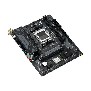 MAXSUN Challenger B650M Wi-Fi V2 Micro-ATX Motherboard, AMD B650 Chipset, AM5 Socket, DDR5 Memory Support, Wi-Fi Connectivity, Ryzen Gaming Platform Motherboard