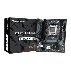 MAXSUN Challenger B650M Wi-Fi V2 Micro-ATX Motherboard, AMD B650 Chipset, AM5 Socket, DDR5 Memory Support, Wi-Fi Connectivity, Ryzen Gaming Platform Motherboard