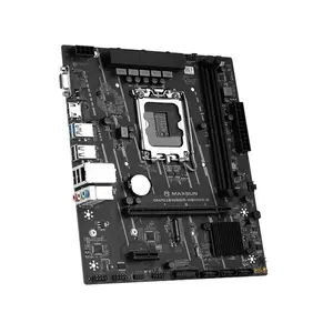MAXSUN Challenger H610M-D Micro-ATX Motherboard, Intel H610 Chipset, LGA1700 Socket, PCIe 4.0, DDR4 Memory Support, Intel Core 14th Gen Ready