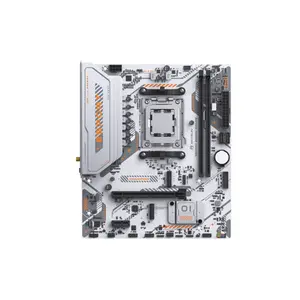 MAXSUN MS-eSport B650M WIFI6 ICE Micro-ATX Motherboard, AMD B650 Chipset, AM5 Socket, DDR5 Memory Support, WiFi 6 Connectivity, Gaming-Ready Ryzen Platform Motherboard