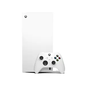 Microsoft Xbox Series X All Digital Robot White Gaming Console, Disc-Free Gaming Design, Next-Generation Performance Hardware, Digital Entertainment and Gaming Platform