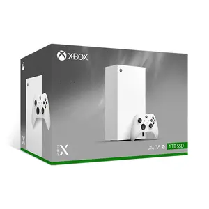 Microsoft Xbox Series X All Digital Robot White Gaming Console, Disc-Free Gaming Design, Next-Generation Performance Hardware, Digital Entertainment and Gaming Platform