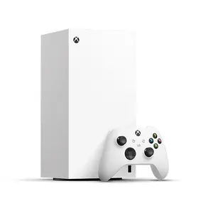 Microsoft Xbox Series X All Digital Robot White Gaming Console, Disc-Free Gaming Design, Next-Generation Performance Hardware, Digital Entertainment and Gaming Platform
