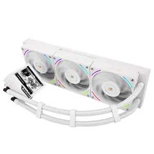 Thermalright Mjolnir Vision 360 ARGB 360mm AIO Liquid CPU Cooler, Triple Fan High Performance Water Cooling System with ARGB Lighting and Vision Display
