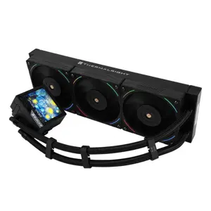 Thermalright Mjolnir Vision 360 ARGB 360mm AIO Liquid CPU Cooler, Triple Fan High Performance Water Cooling System with ARGB Lighting and Vision Display