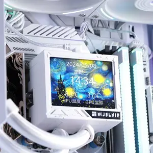 Thermalright Mjolnir Vision 360 ARGB 360mm AIO Liquid CPU Cooler, Triple Fan High Performance Water Cooling System with ARGB Lighting and Vision Display